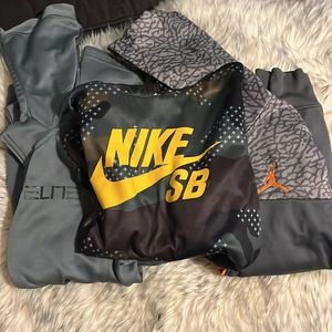 3 Boys Nike hoodies